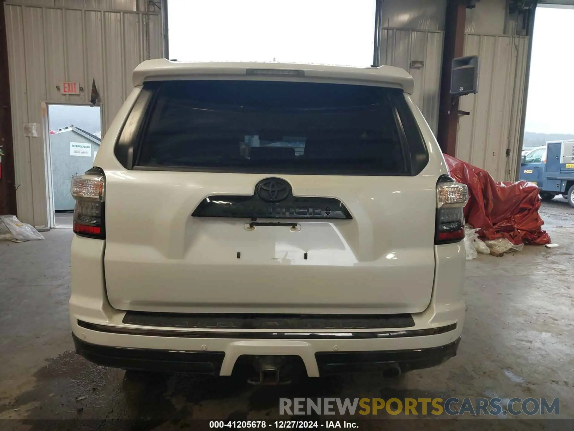 17 fotografías del automóvil dañado JTEBU5JR1K5678488 TOYOTA 4RUNNER 2019