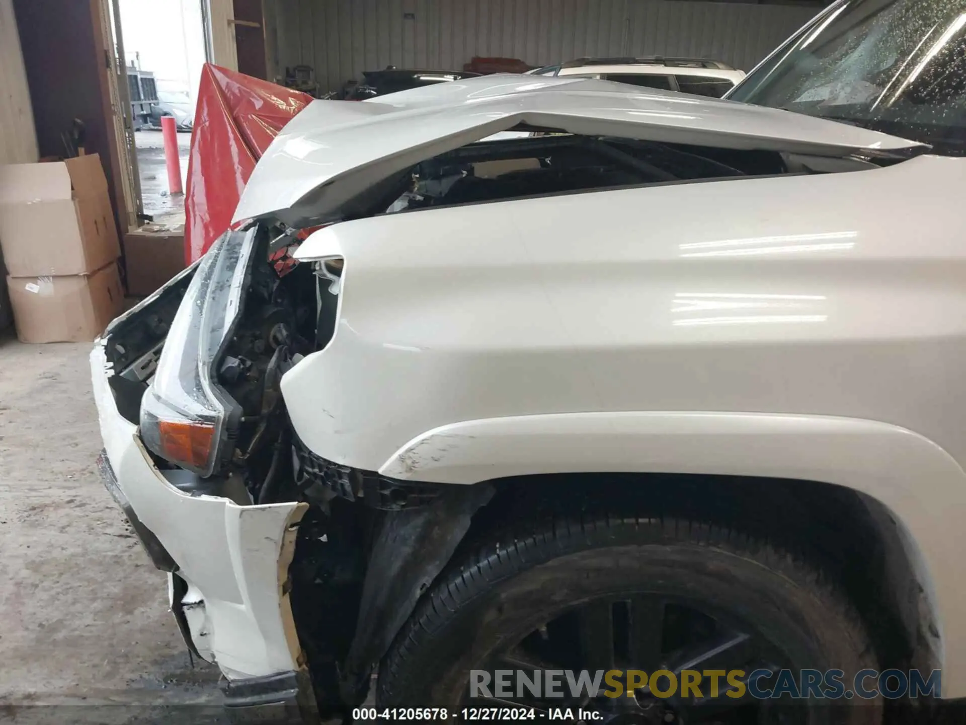 19 fotografías del automóvil dañado JTEBU5JR1K5678488 TOYOTA 4RUNNER 2019