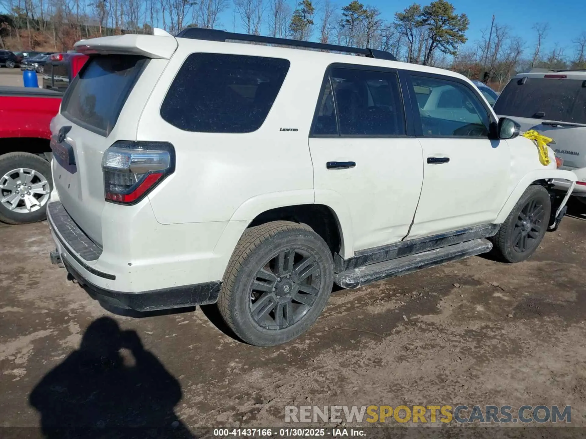 4 fotografías del automóvil dañado JTEBU5JR1K5684596 TOYOTA 4RUNNER 2019