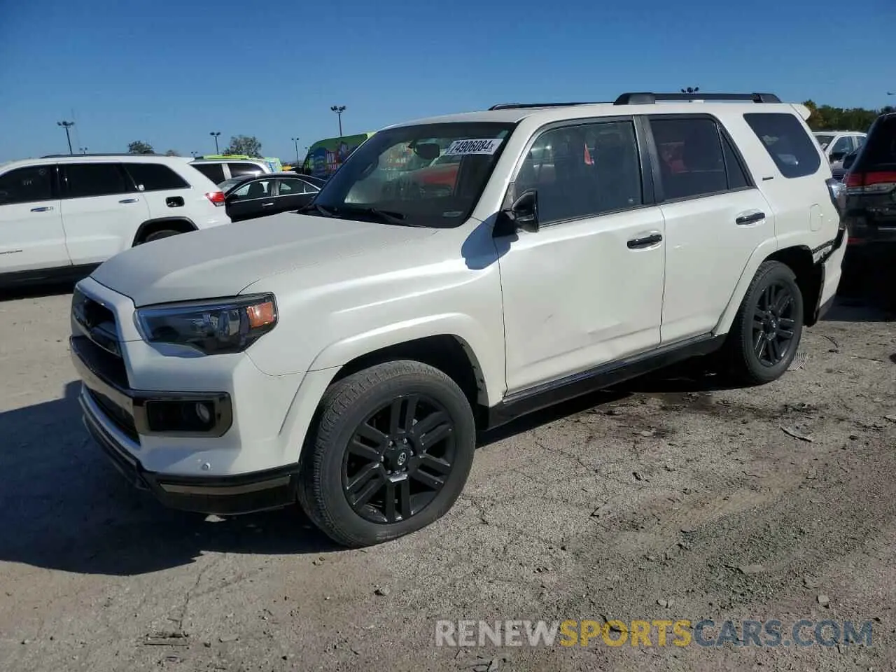 1 fotografías del automóvil dañado JTEBU5JR1K5695503 TOYOTA 4RUNNER 2019