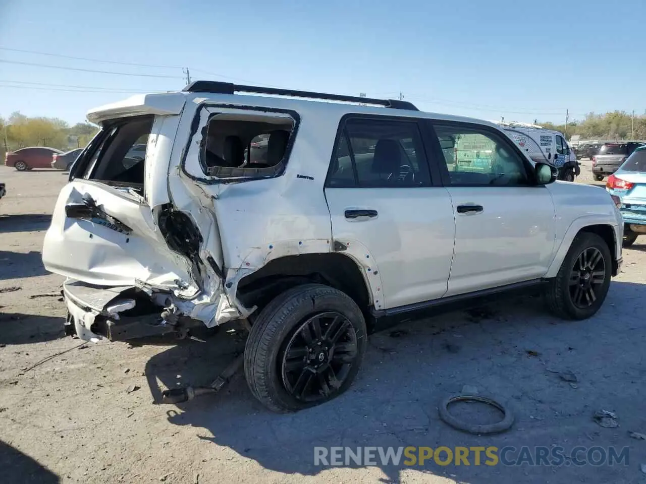 3 fotografías del automóvil dañado JTEBU5JR1K5695503 TOYOTA 4RUNNER 2019