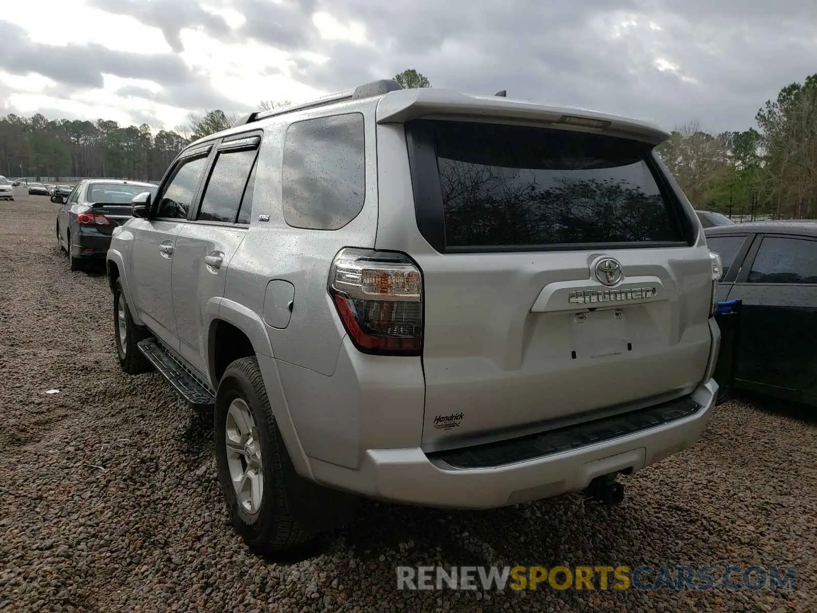3 fotografías del automóvil dañado JTEBU5JR1K5701011 TOYOTA 4RUNNER 2019