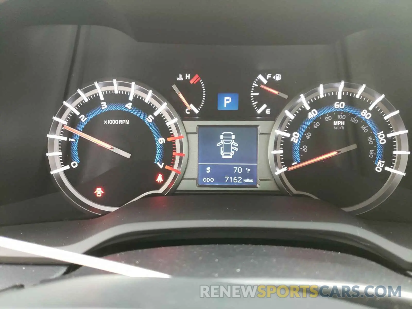 8 fotografías del automóvil dañado JTEBU5JR1K5701011 TOYOTA 4RUNNER 2019