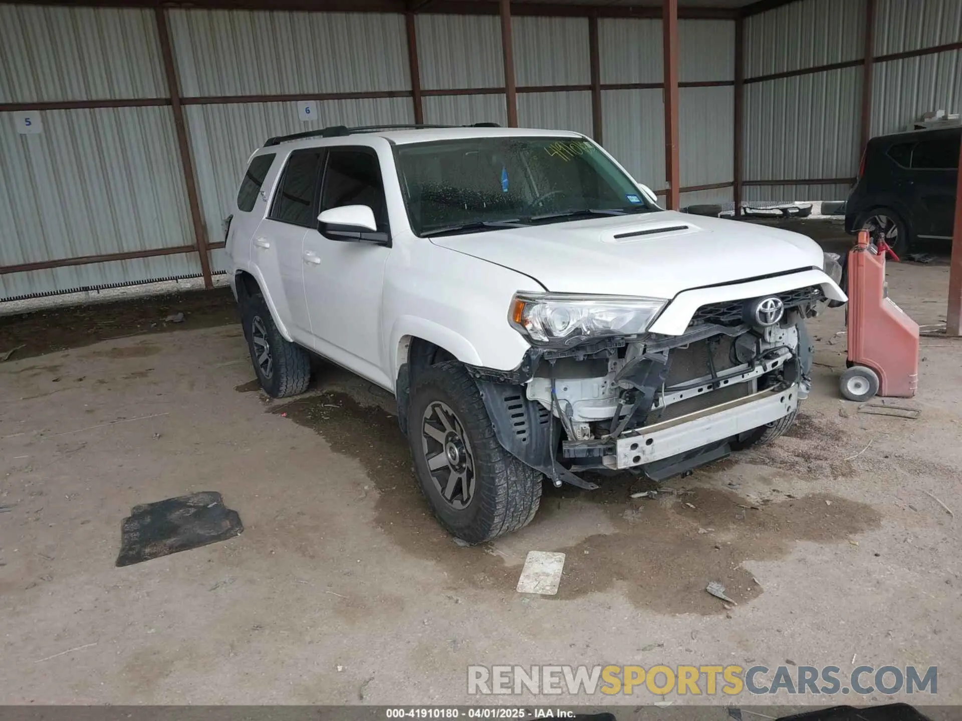 1 fotografías del automóvil dañado JTEBU5JR1K5712476 TOYOTA 4RUNNER 2019