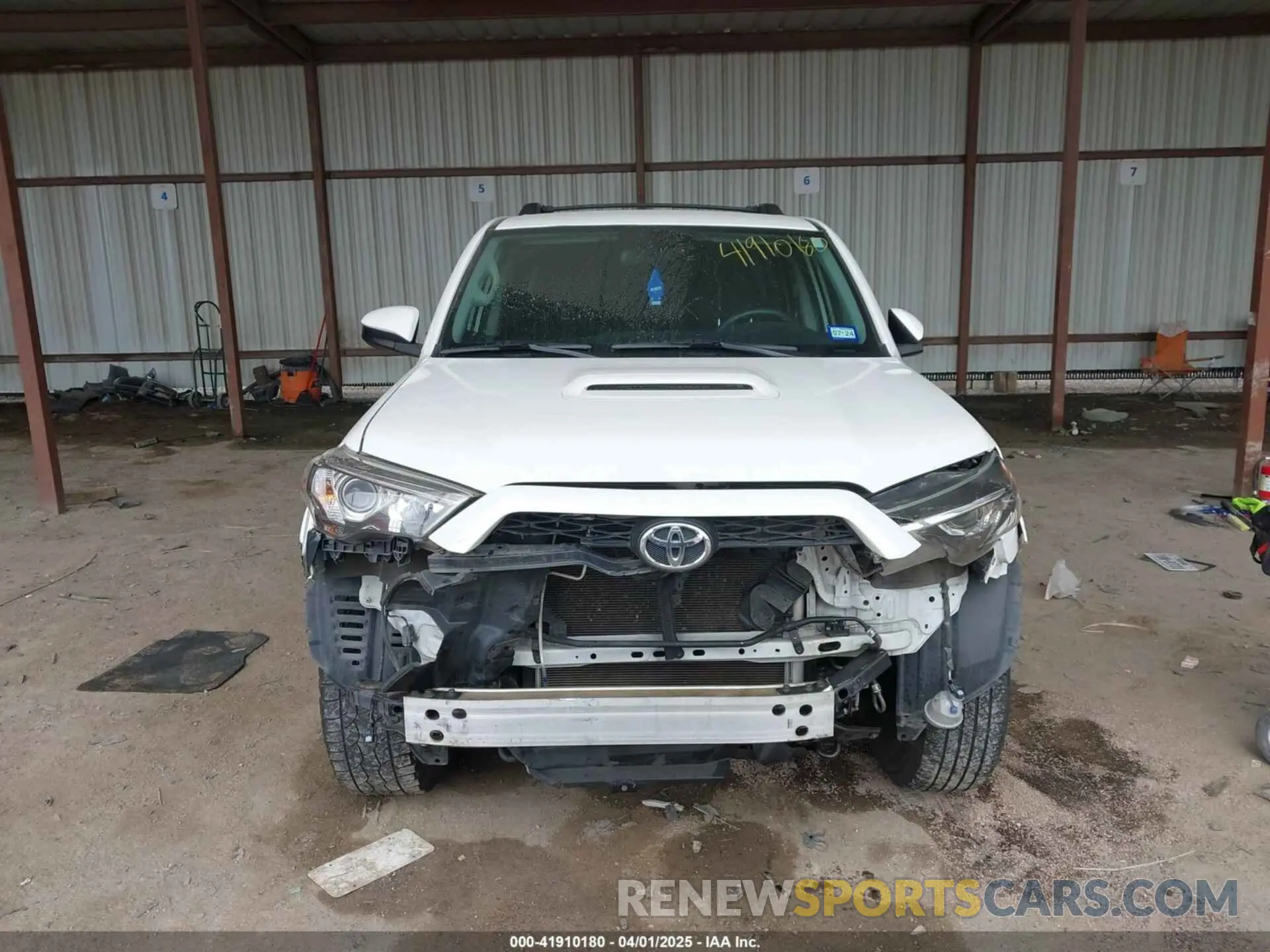 12 fotografías del automóvil dañado JTEBU5JR1K5712476 TOYOTA 4RUNNER 2019