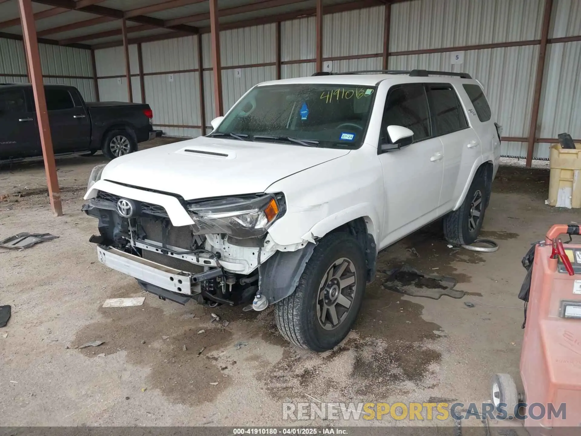 2 fotografías del automóvil dañado JTEBU5JR1K5712476 TOYOTA 4RUNNER 2019