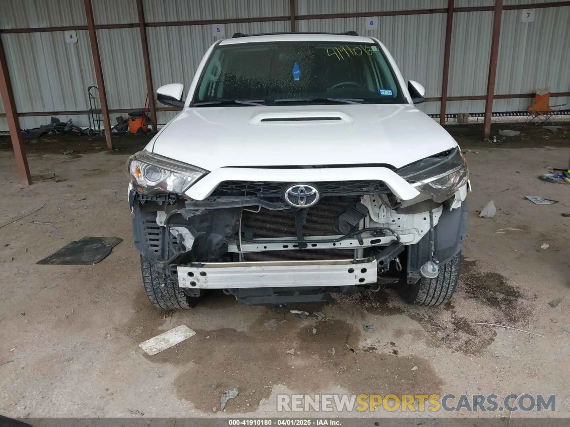 6 fotografías del automóvil dañado JTEBU5JR1K5712476 TOYOTA 4RUNNER 2019