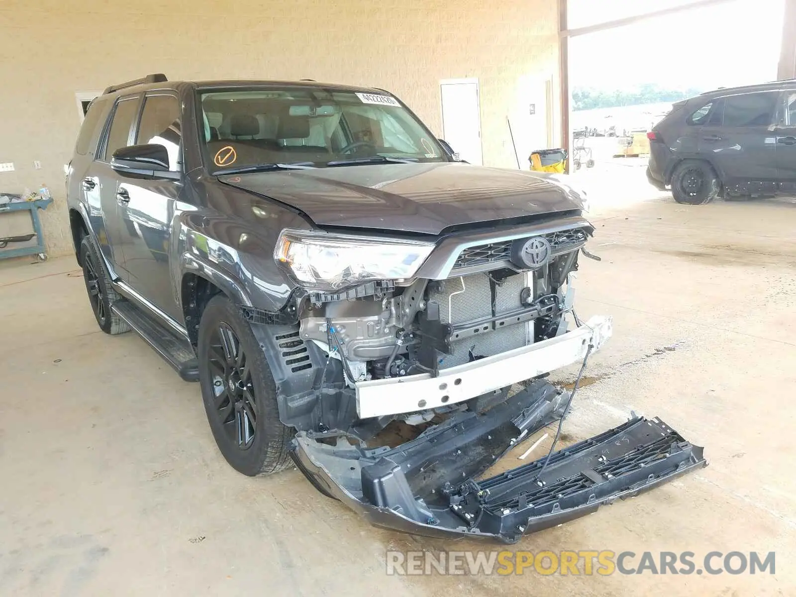 1 fotografías del automóvil dañado JTEBU5JR1K5713241 TOYOTA 4RUNNER 2019