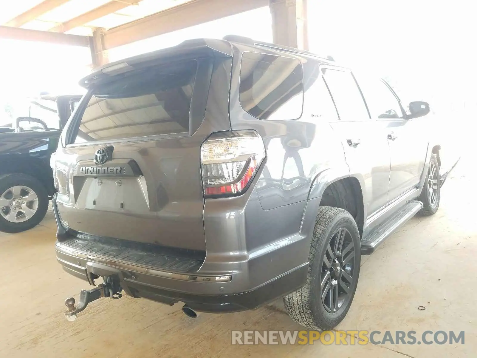 4 fotografías del automóvil dañado JTEBU5JR1K5713241 TOYOTA 4RUNNER 2019