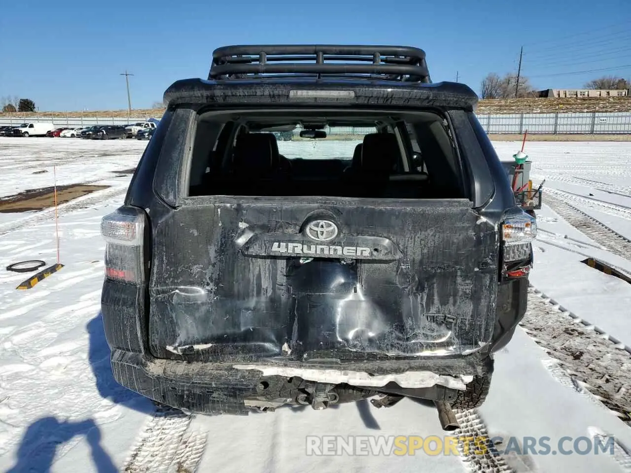 6 fotografías del automóvil dañado JTEBU5JR1K5715488 TOYOTA 4RUNNER 2019