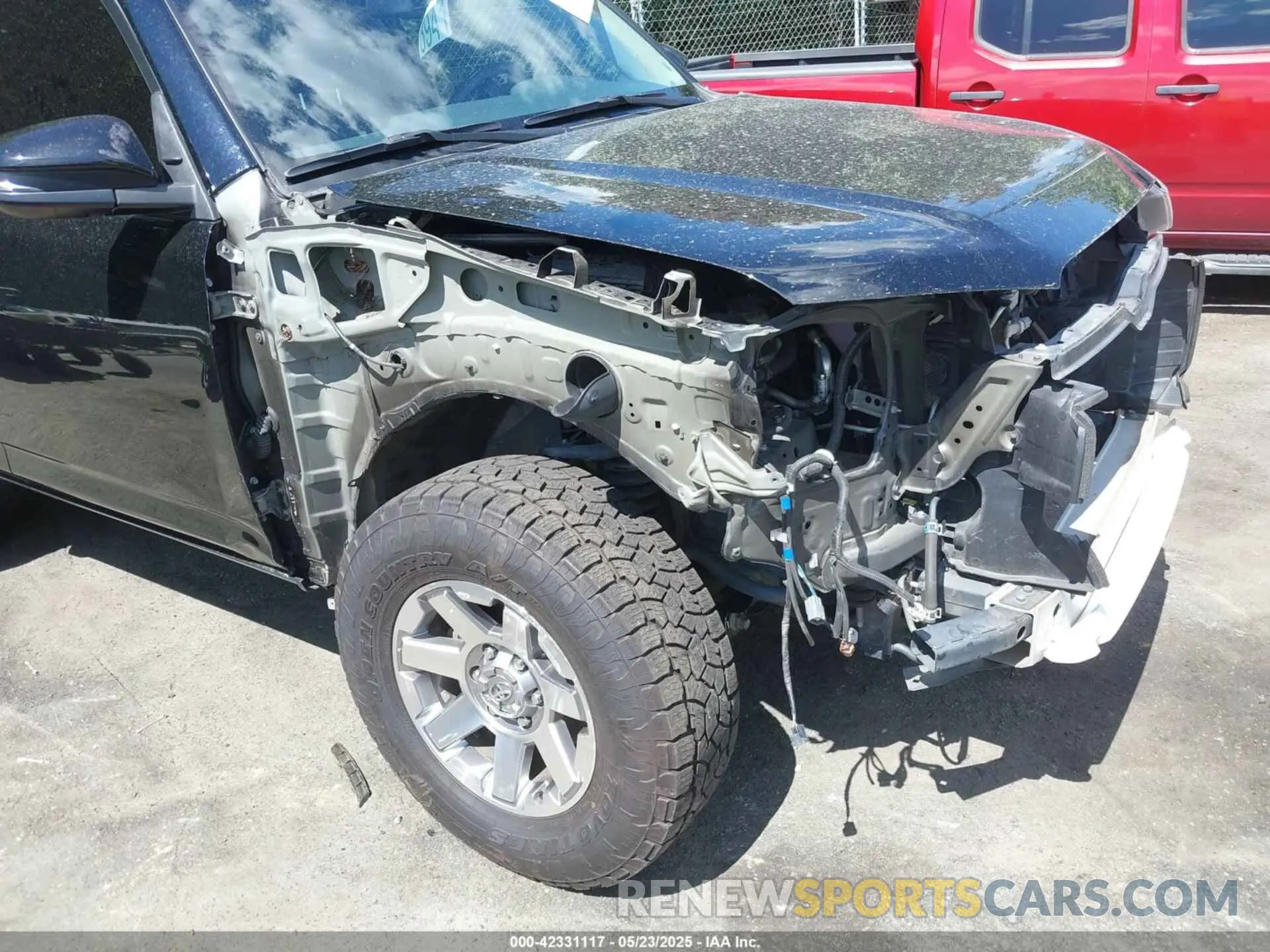 17 fotografías del automóvil dañado JTEBU5JR2K5655866 TOYOTA 4RUNNER 2019