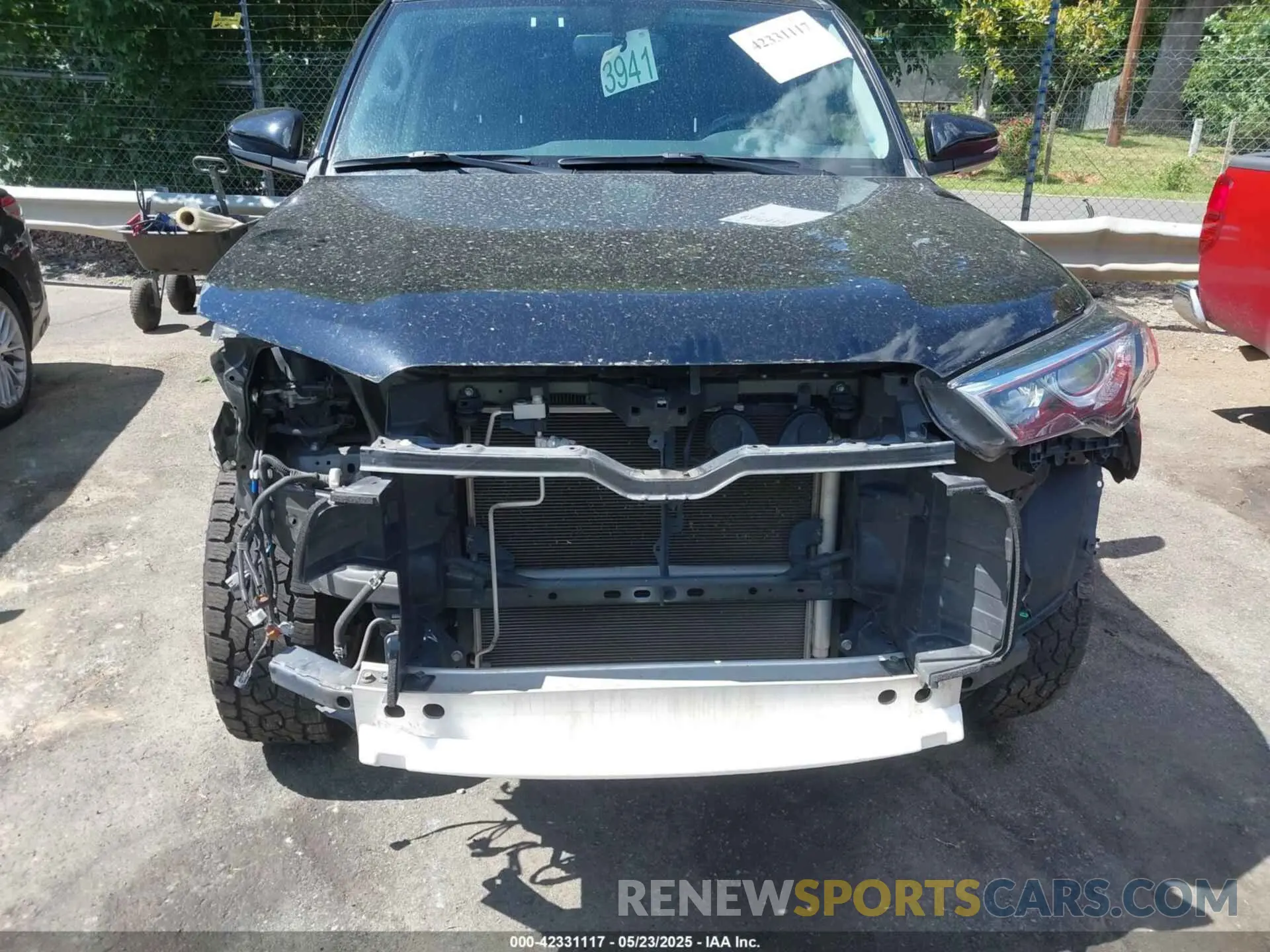 6 fotografías del automóvil dañado JTEBU5JR2K5655866 TOYOTA 4RUNNER 2019