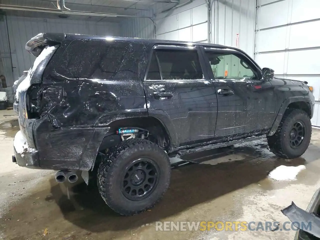 3 fotografías del automóvil dañado JTEBU5JR2K5659352 TOYOTA 4RUNNER 2019