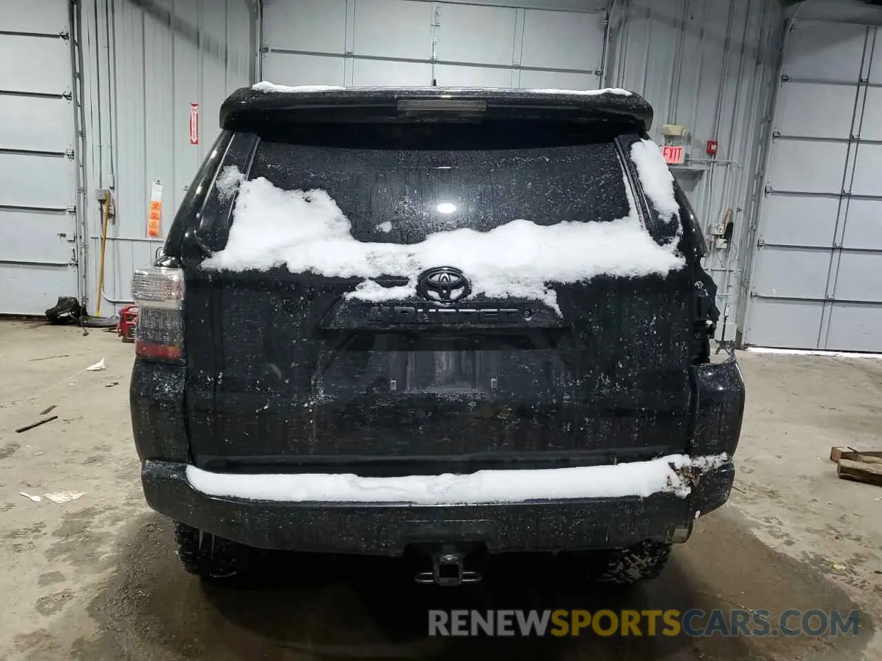 6 fotografías del automóvil dañado JTEBU5JR2K5659352 TOYOTA 4RUNNER 2019