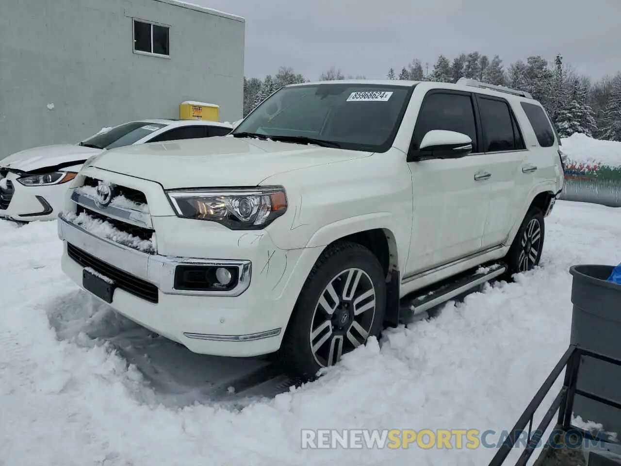 1 fotografías del automóvil dañado JTEBU5JR2K5664292 TOYOTA 4RUNNER 2019