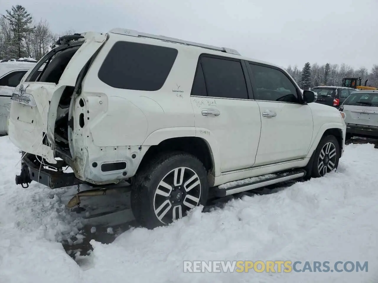 3 fotografías del automóvil dañado JTEBU5JR2K5664292 TOYOTA 4RUNNER 2019