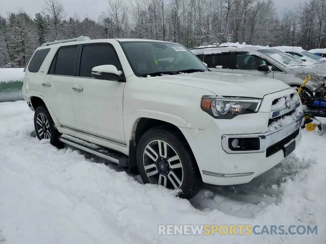 4 fotografías del automóvil dañado JTEBU5JR2K5664292 TOYOTA 4RUNNER 2019