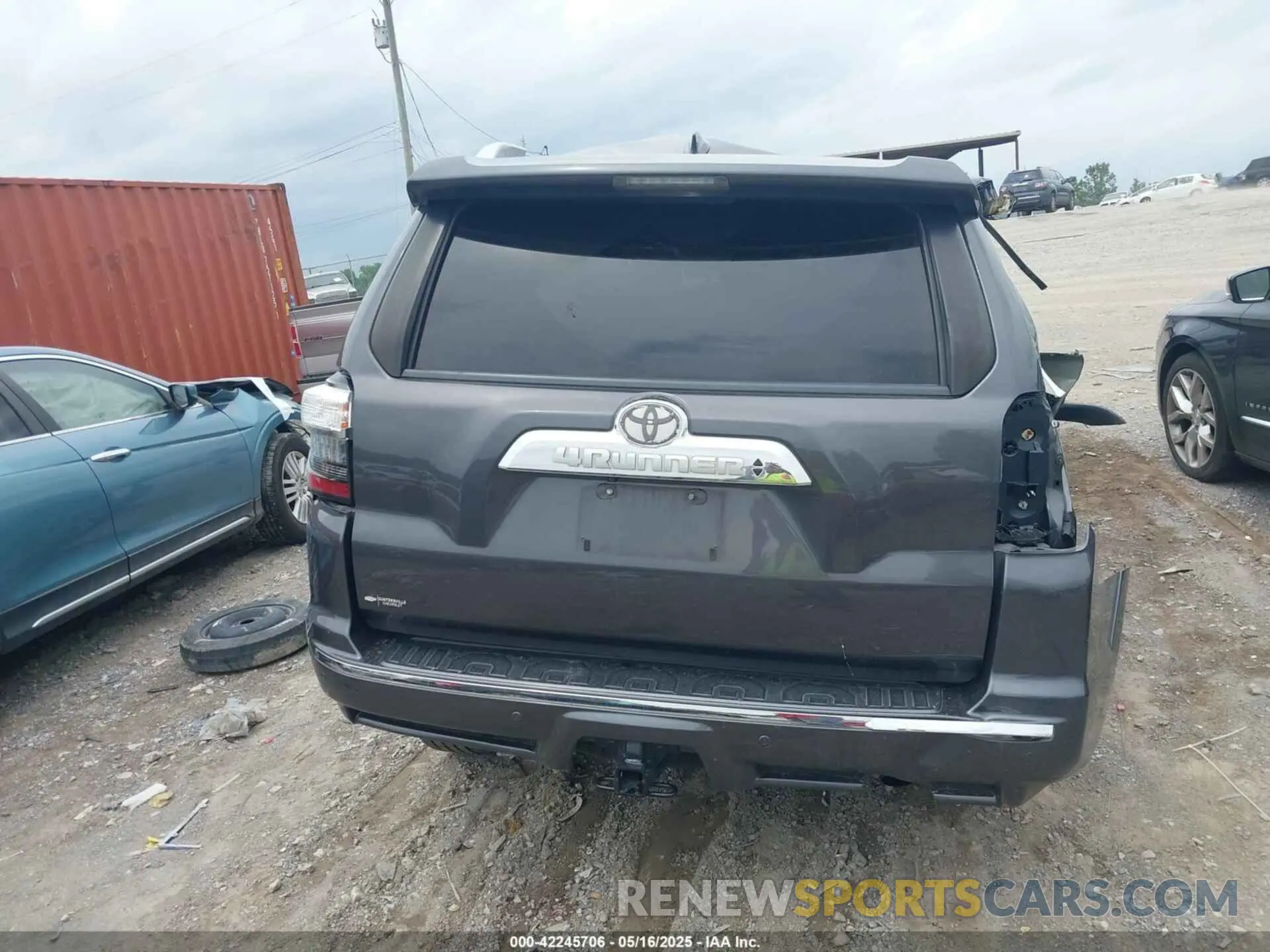 17 fotografías del automóvil dañado JTEBU5JR2K5673980 TOYOTA 4RUNNER 2019