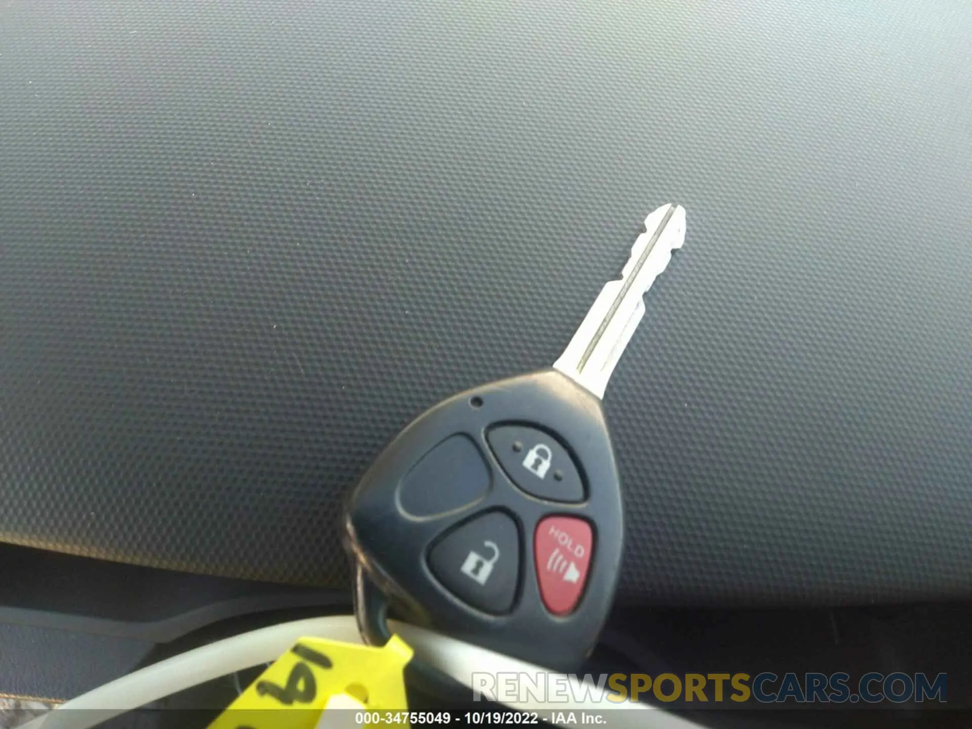 11 fotografías del automóvil dañado JTEBU5JR2K5678712 TOYOTA 4RUNNER 2019