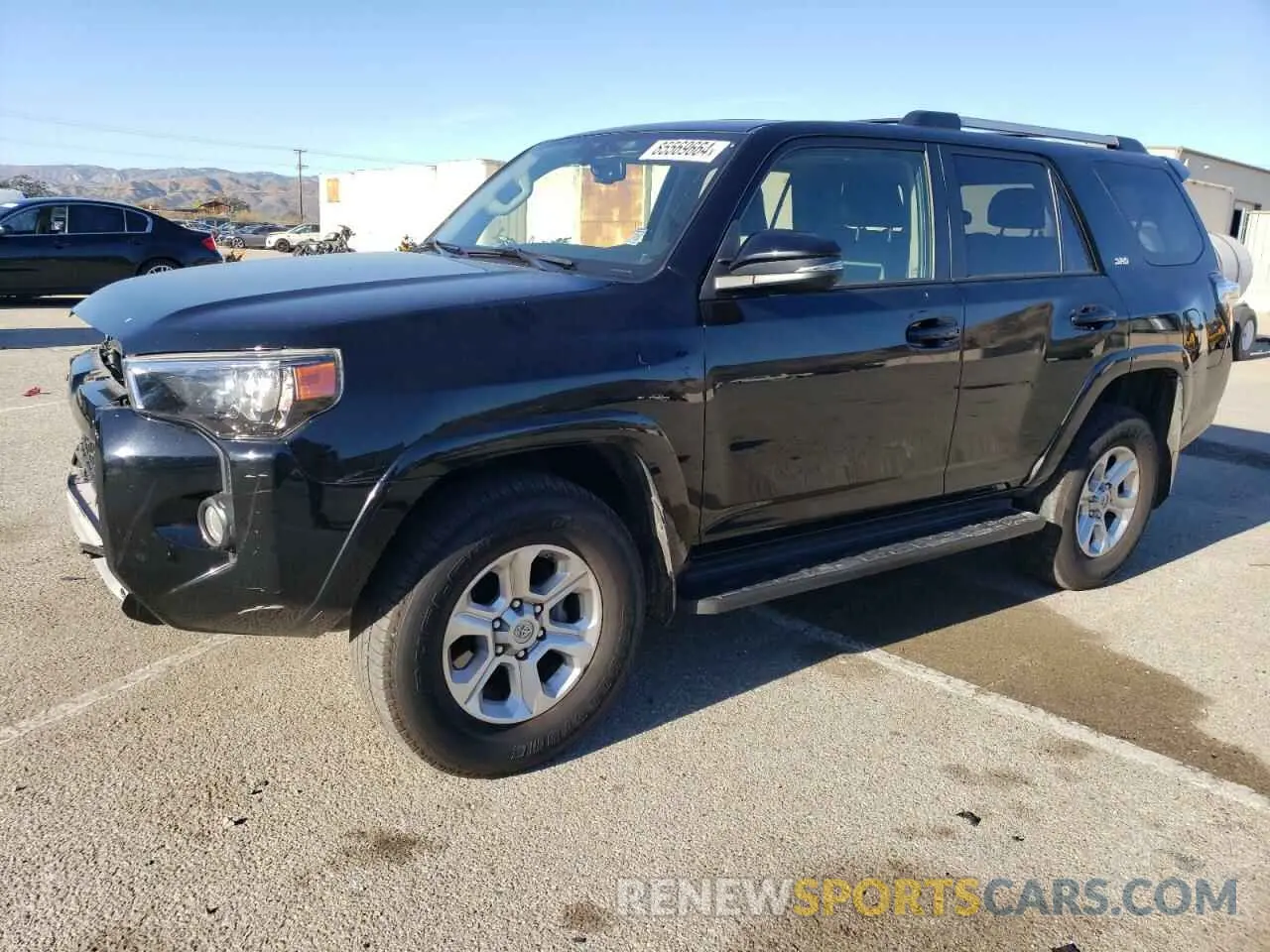 1 fotografías del automóvil dañado JTEBU5JR2K5689189 TOYOTA 4RUNNER 2019