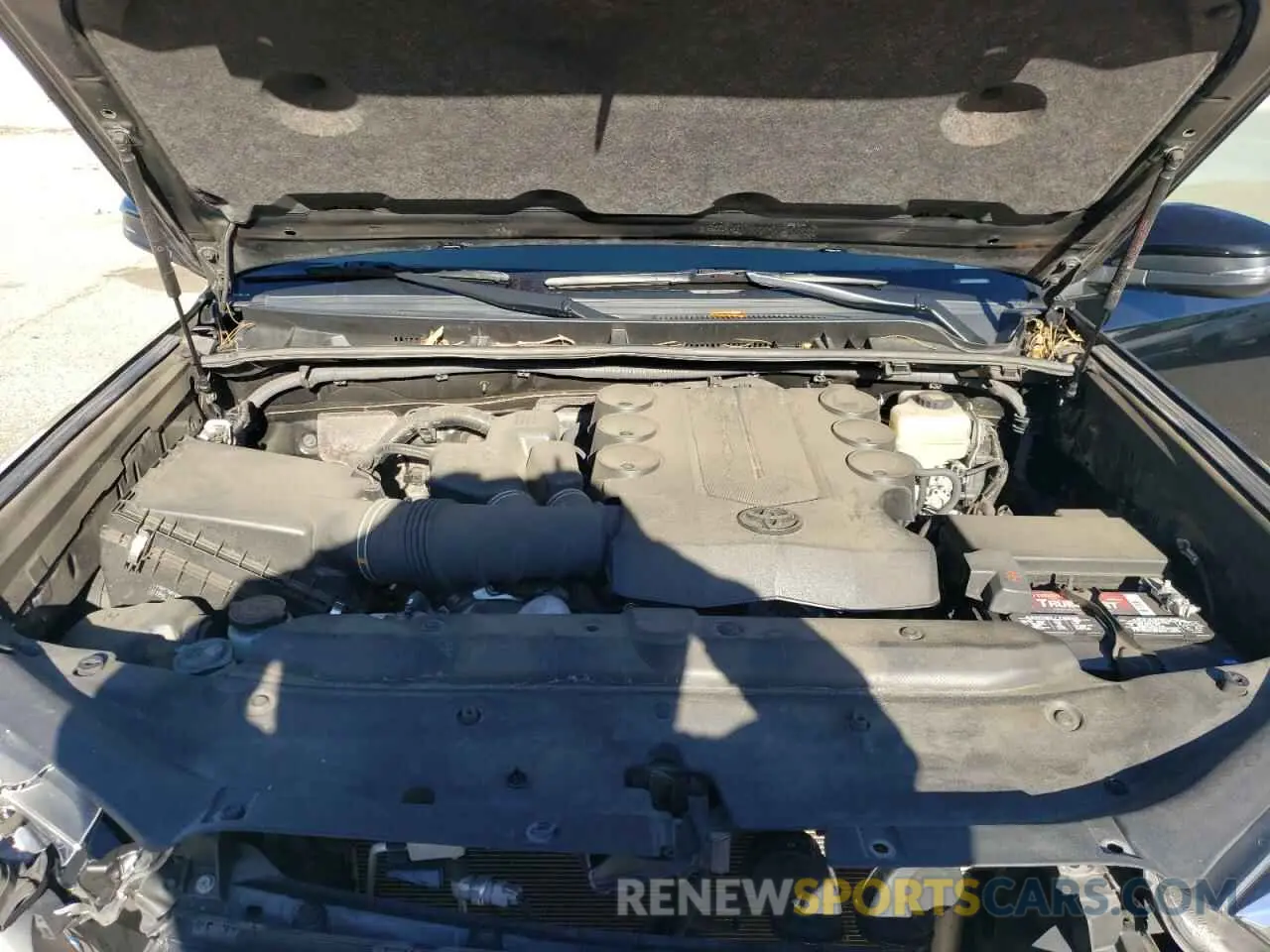 12 fotografías del automóvil dañado JTEBU5JR2K5689189 TOYOTA 4RUNNER 2019