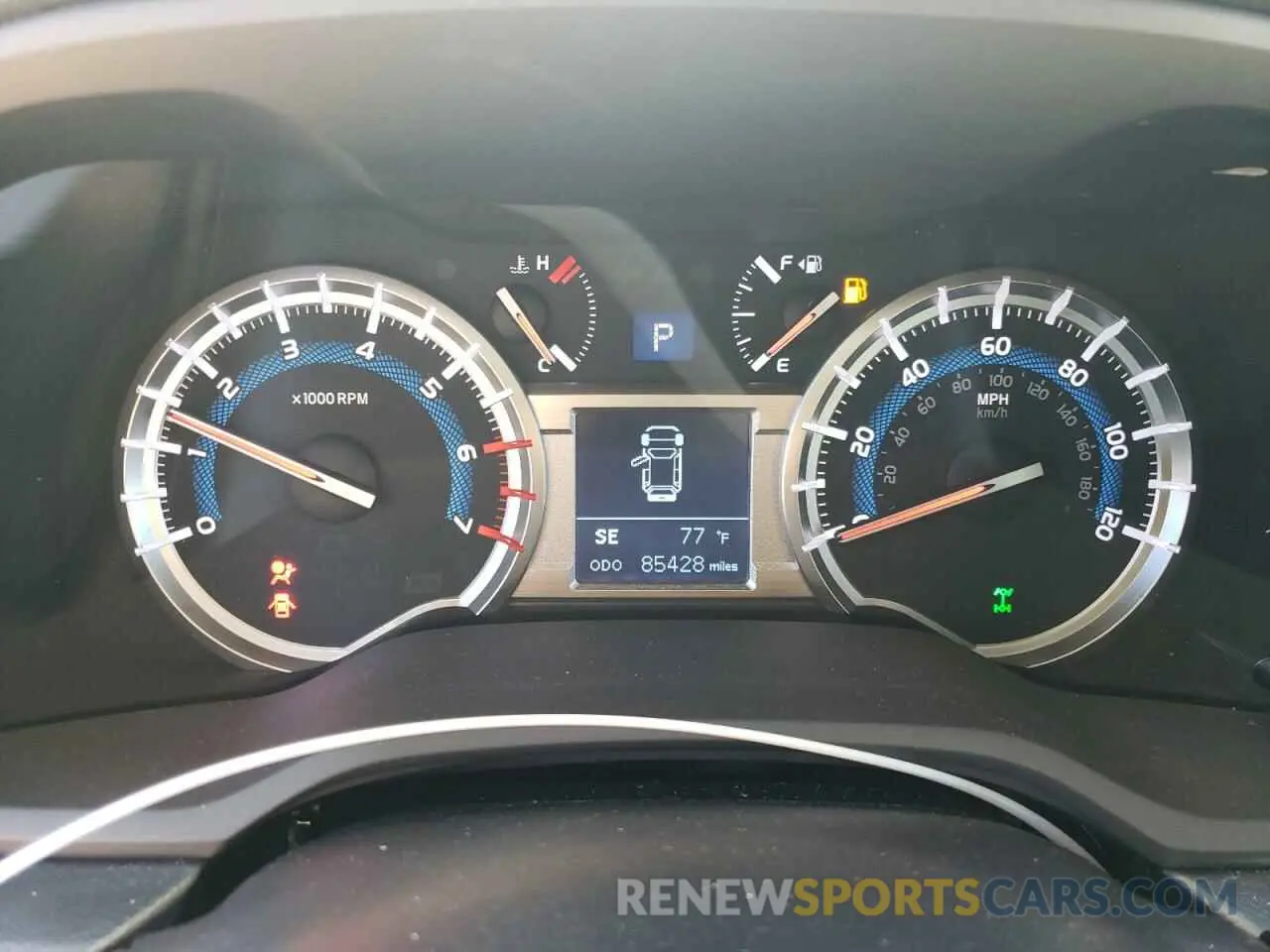 9 fotografías del automóvil dañado JTEBU5JR2K5689189 TOYOTA 4RUNNER 2019