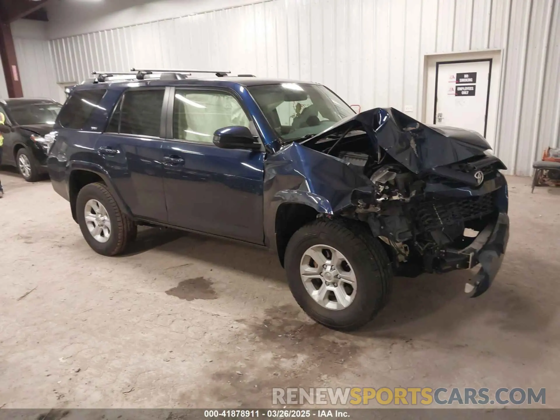 1 fotografías del automóvil dañado JTEBU5JR2K5698426 TOYOTA 4RUNNER 2019