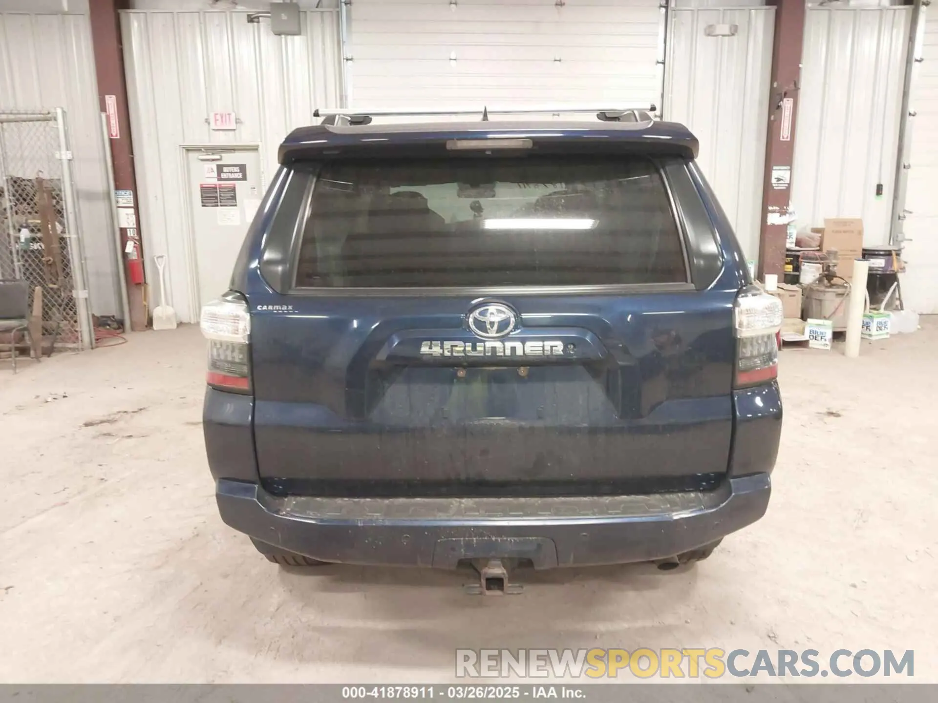 16 fotografías del automóvil dañado JTEBU5JR2K5698426 TOYOTA 4RUNNER 2019