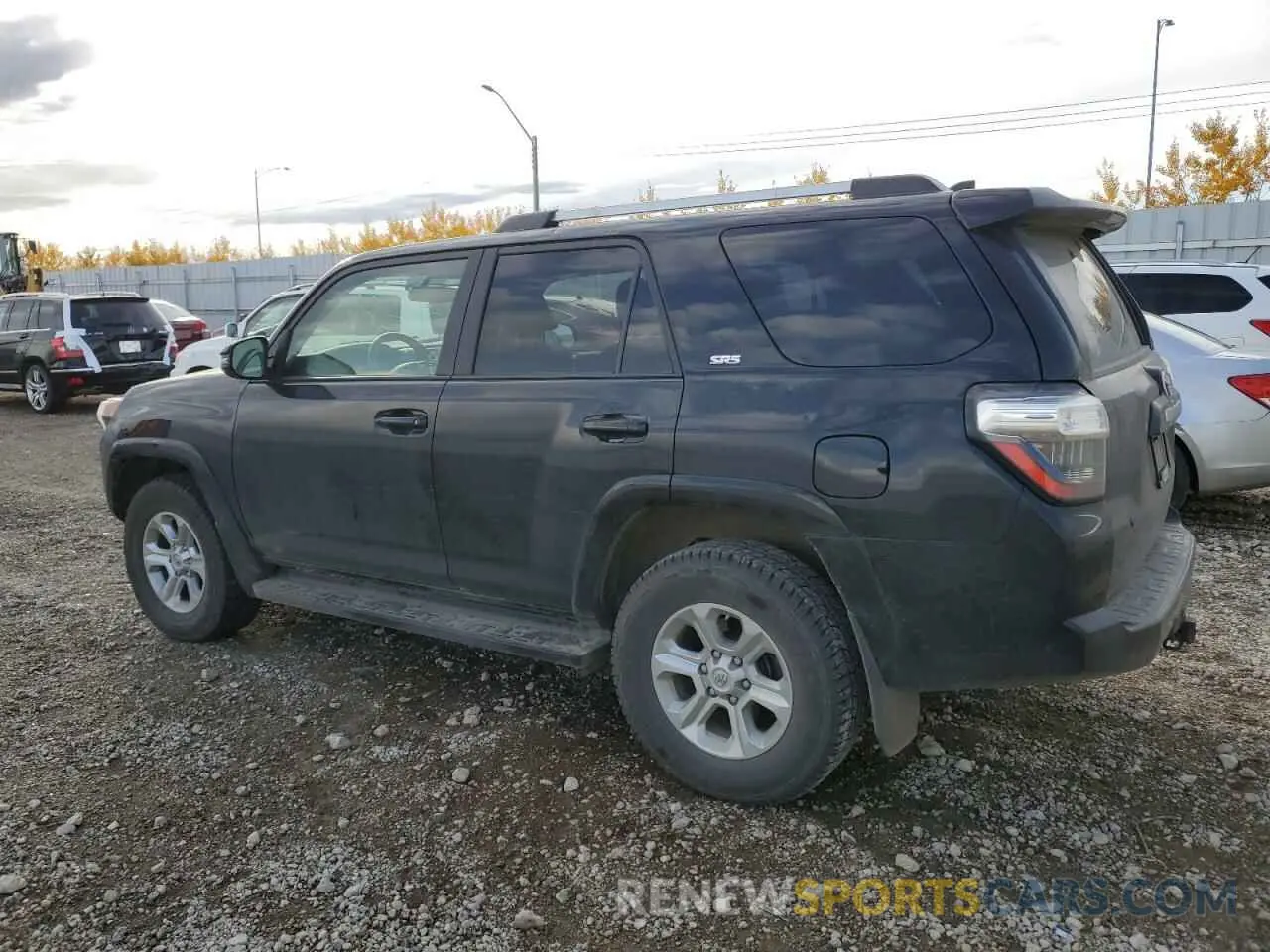 2 fotografías del automóvil dañado JTEBU5JR2K5718948 TOYOTA 4RUNNER 2019