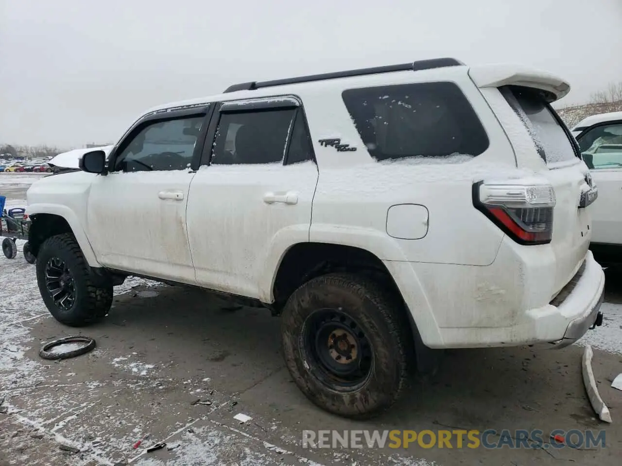 2 fotografías del automóvil dañado JTEBU5JR2K5722126 TOYOTA 4RUNNER 2019