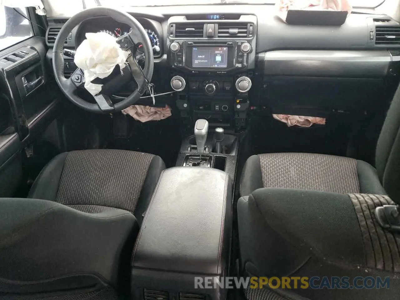 8 fotografías del automóvil dañado JTEBU5JR2K5722126 TOYOTA 4RUNNER 2019