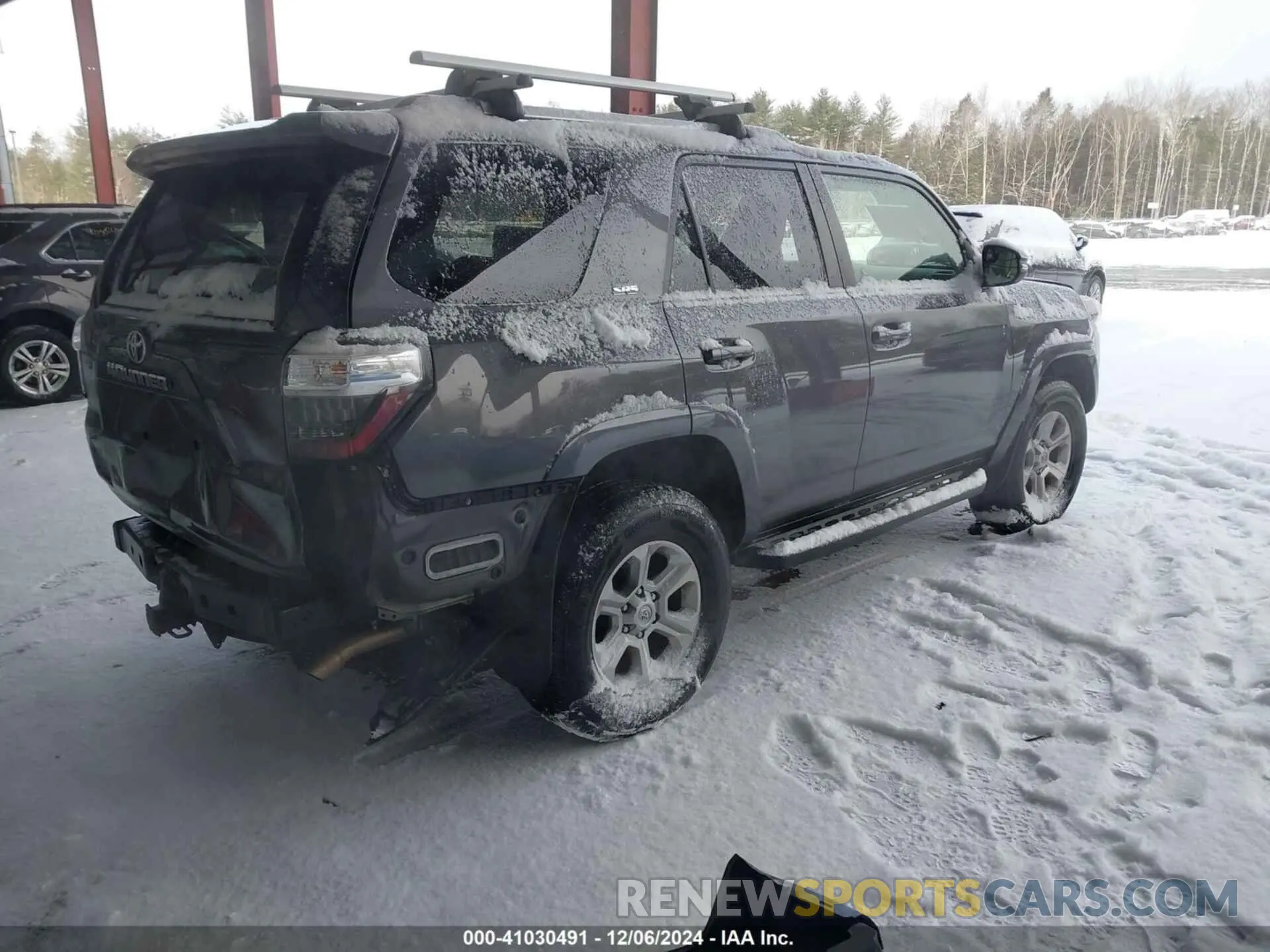 4 fotografías del automóvil dañado JTEBU5JR2K5726113 TOYOTA 4RUNNER 2019