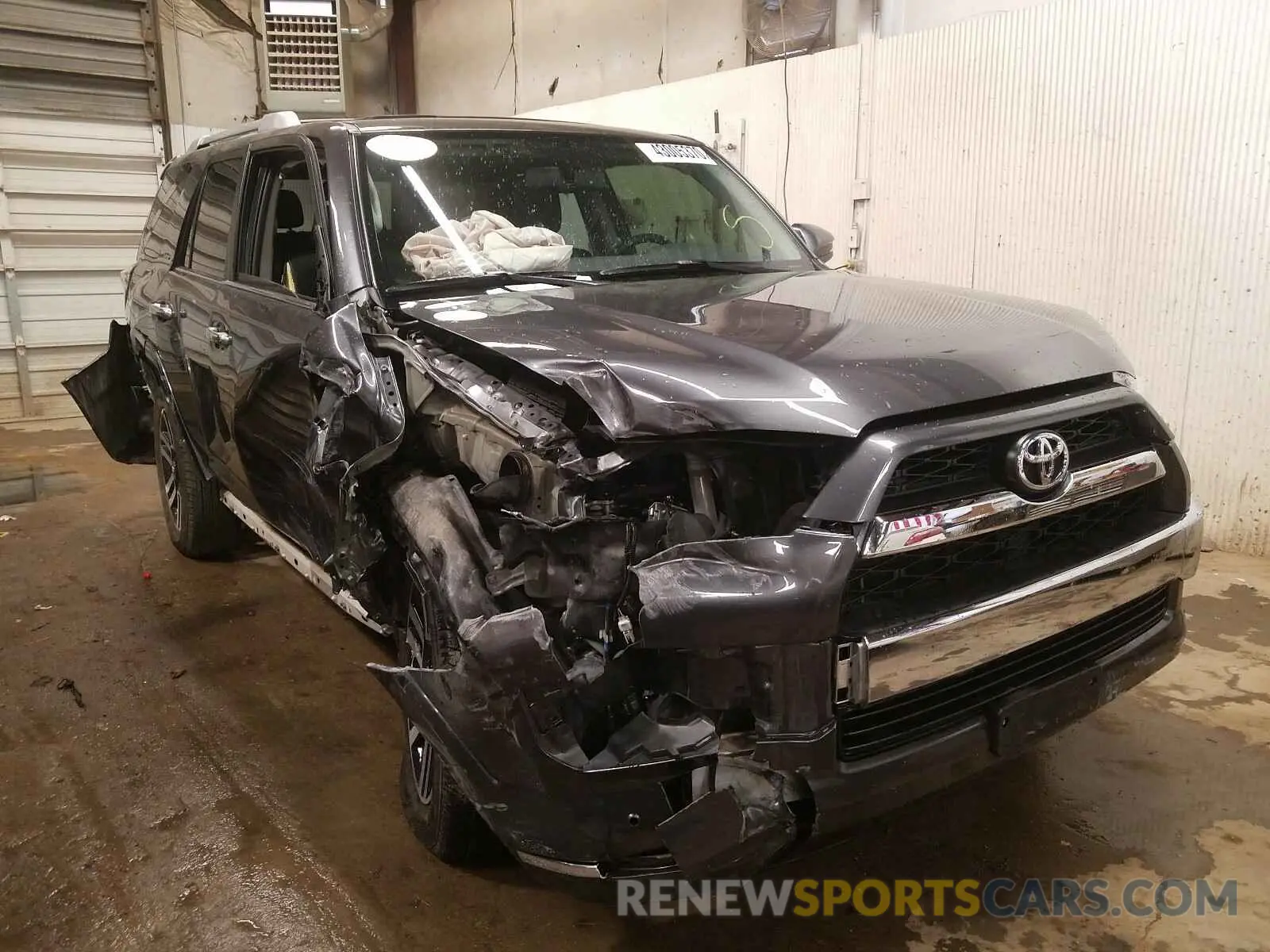 1 fotografías del automóvil dañado JTEBU5JR3K5619717 TOYOTA 4RUNNER 2019