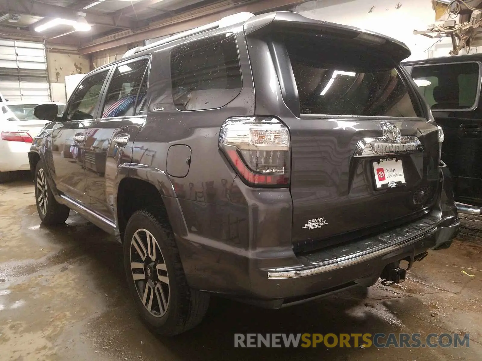 3 fotografías del automóvil dañado JTEBU5JR3K5619717 TOYOTA 4RUNNER 2019