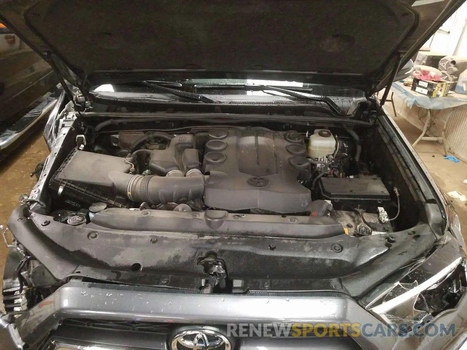7 fotografías del automóvil dañado JTEBU5JR3K5619717 TOYOTA 4RUNNER 2019