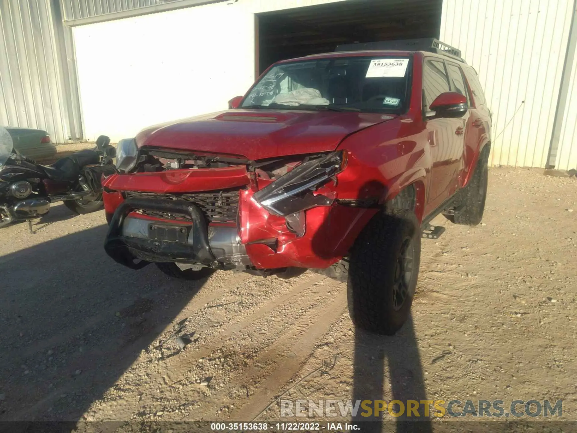 6 fotografías del automóvil dañado JTEBU5JR3K5630619 TOYOTA 4RUNNER 2019