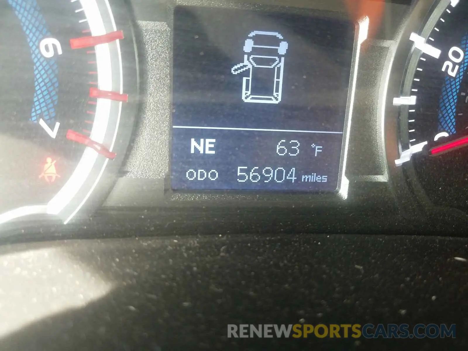 8 fotografías del automóvil dañado JTEBU5JR3K5654502 TOYOTA 4RUNNER 2019
