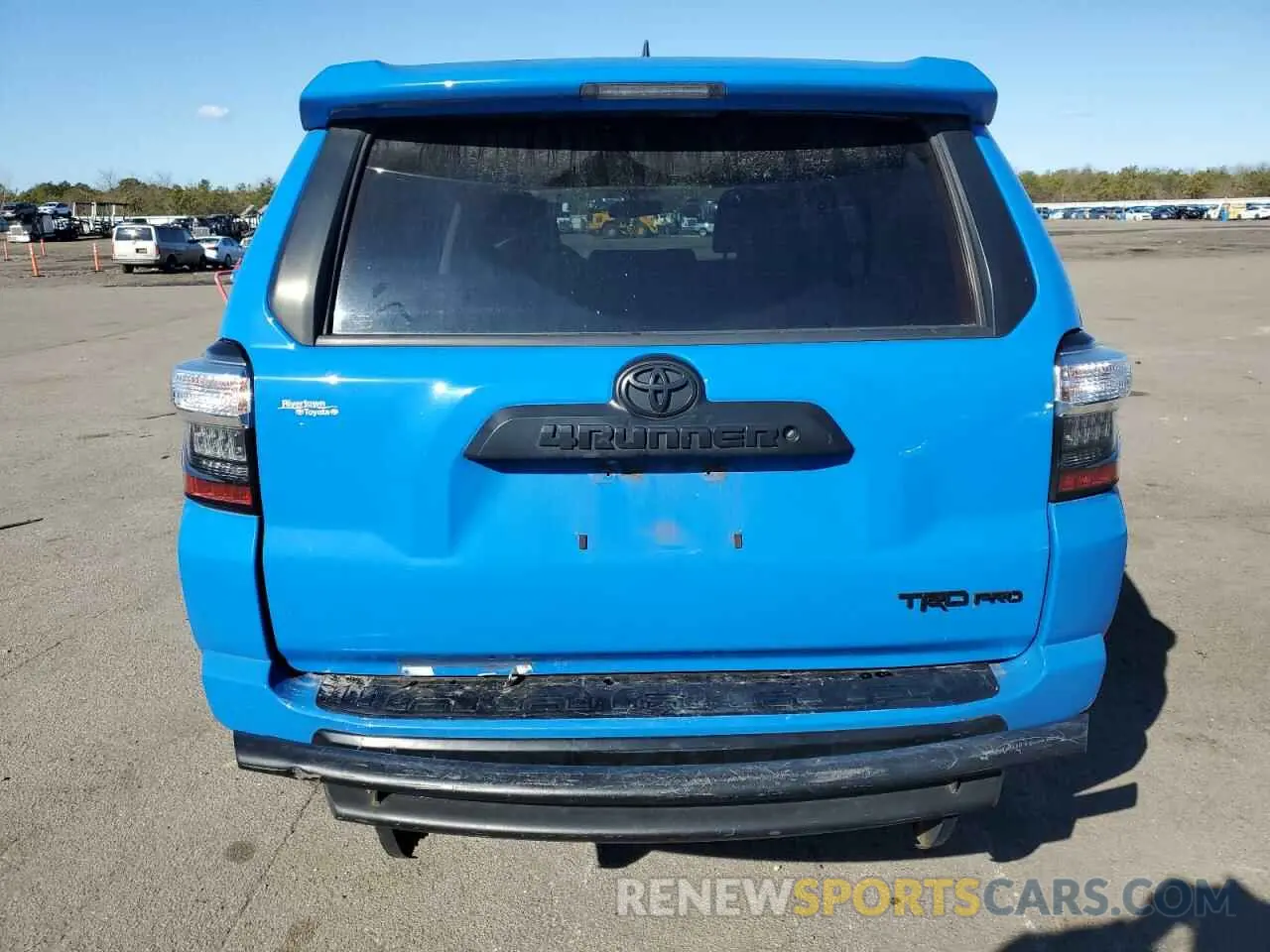 6 fotografías del automóvil dañado JTEBU5JR3K5654662 TOYOTA 4RUNNER 2019