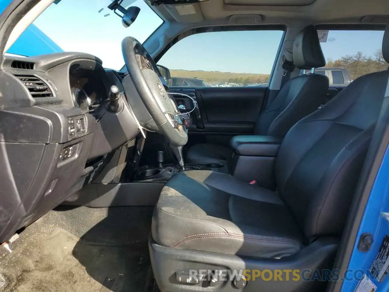 7 fotografías del automóvil dañado JTEBU5JR3K5654662 TOYOTA 4RUNNER 2019