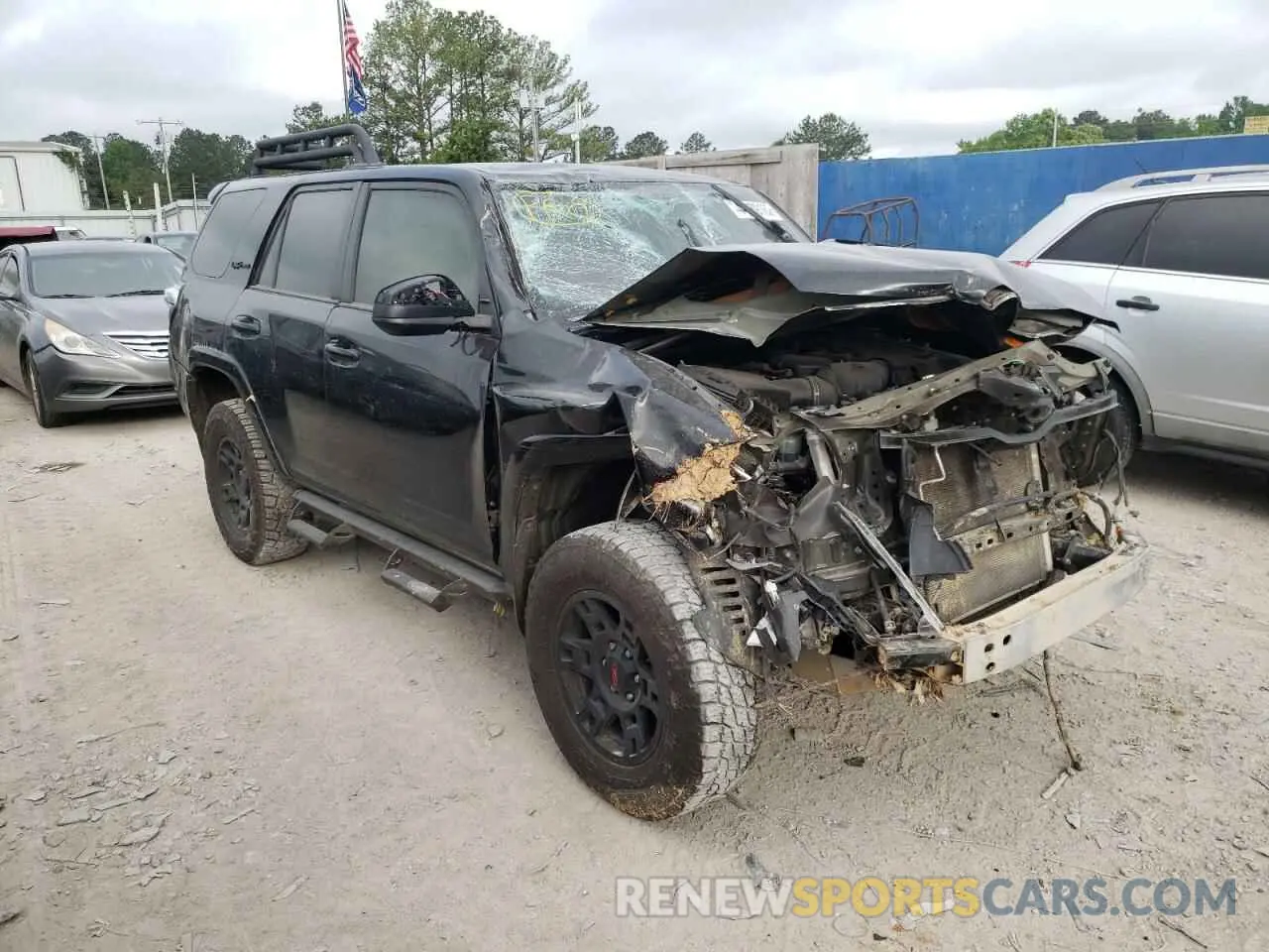 1 fotografías del automóvil dañado JTEBU5JR3K5670845 TOYOTA 4RUNNER 2019