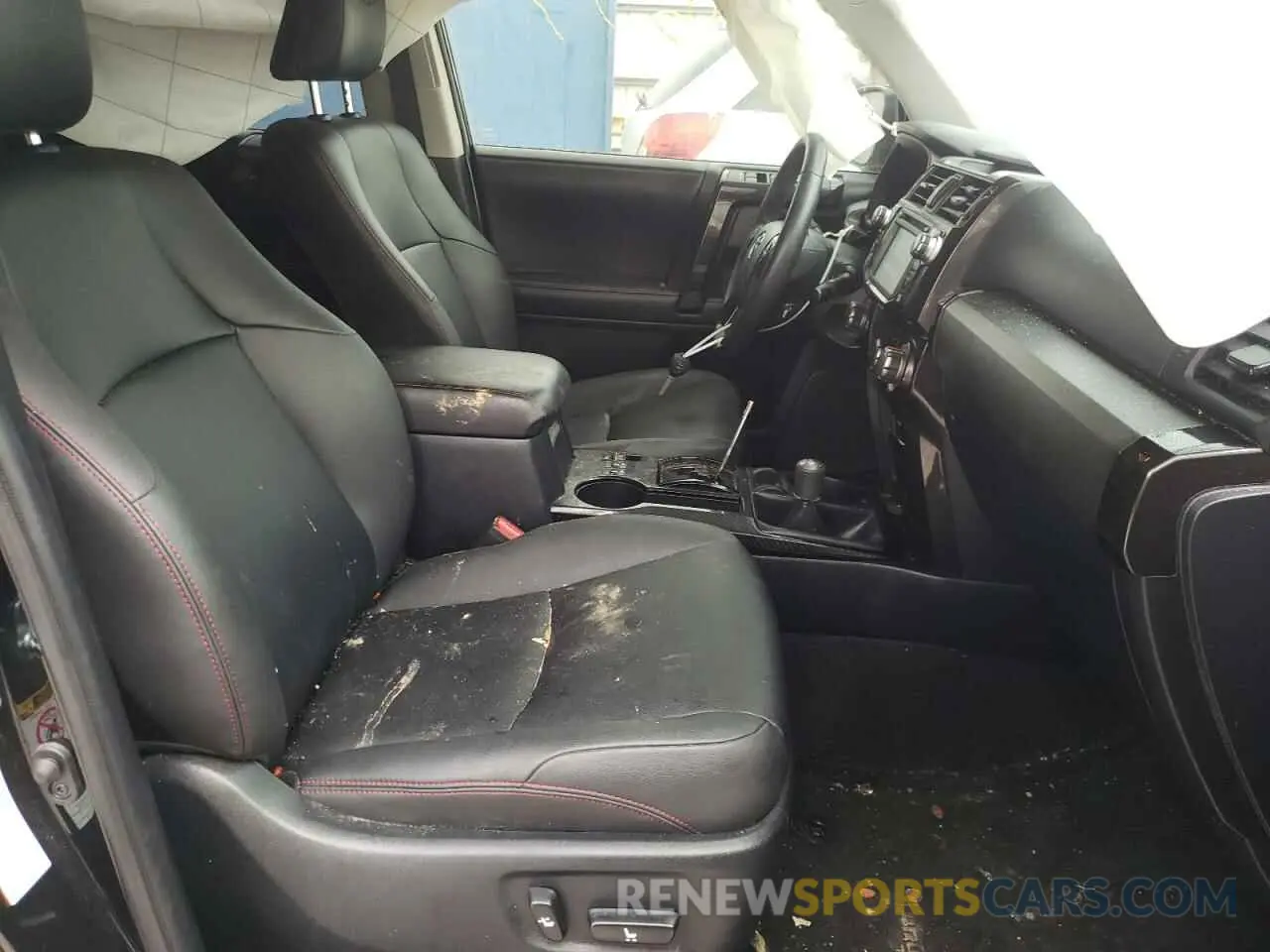 5 fotografías del automóvil dañado JTEBU5JR3K5670845 TOYOTA 4RUNNER 2019