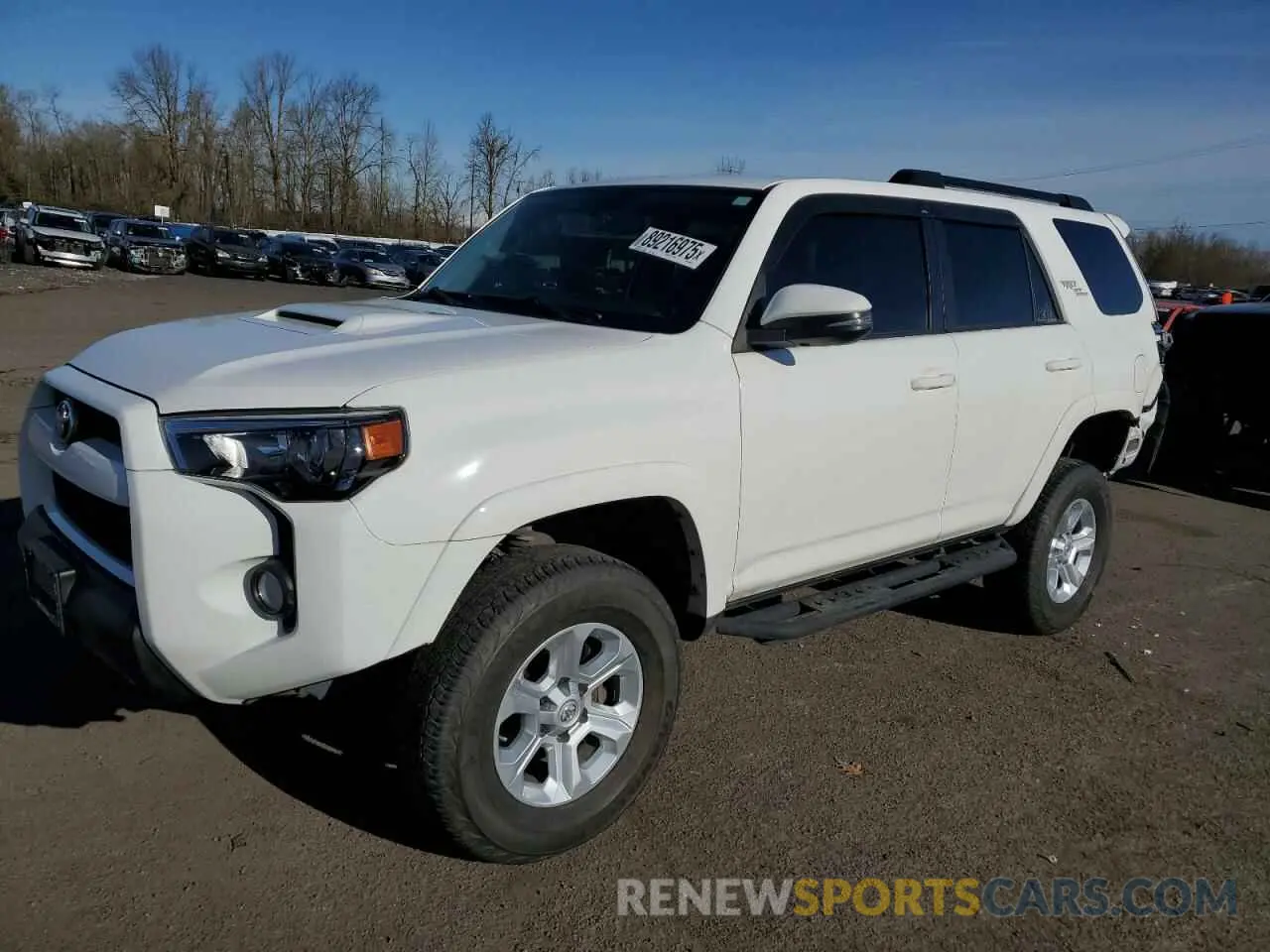 1 fotografías del automóvil dañado JTEBU5JR3K5680064 TOYOTA 4RUNNER 2019