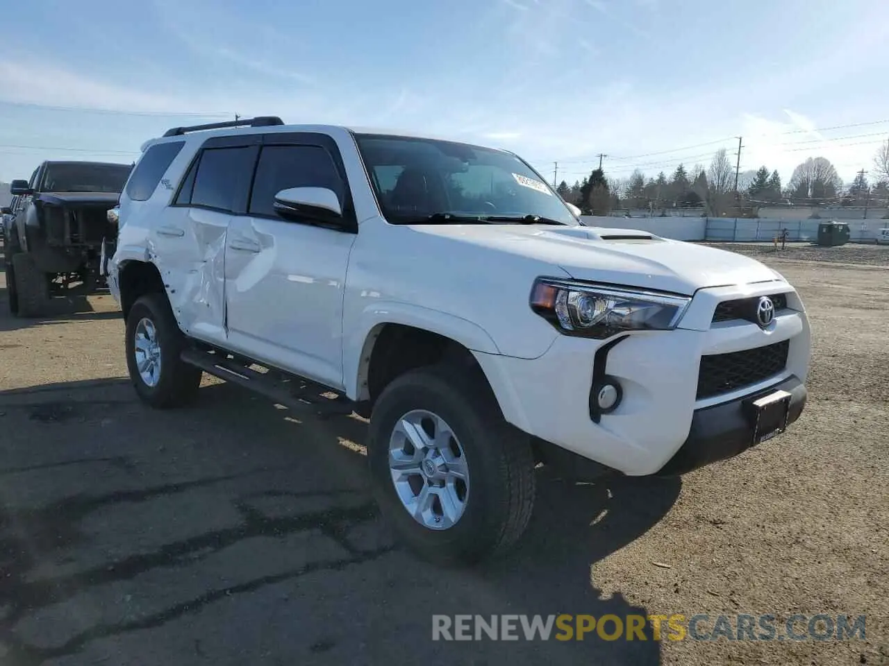 4 fotografías del automóvil dañado JTEBU5JR3K5680064 TOYOTA 4RUNNER 2019