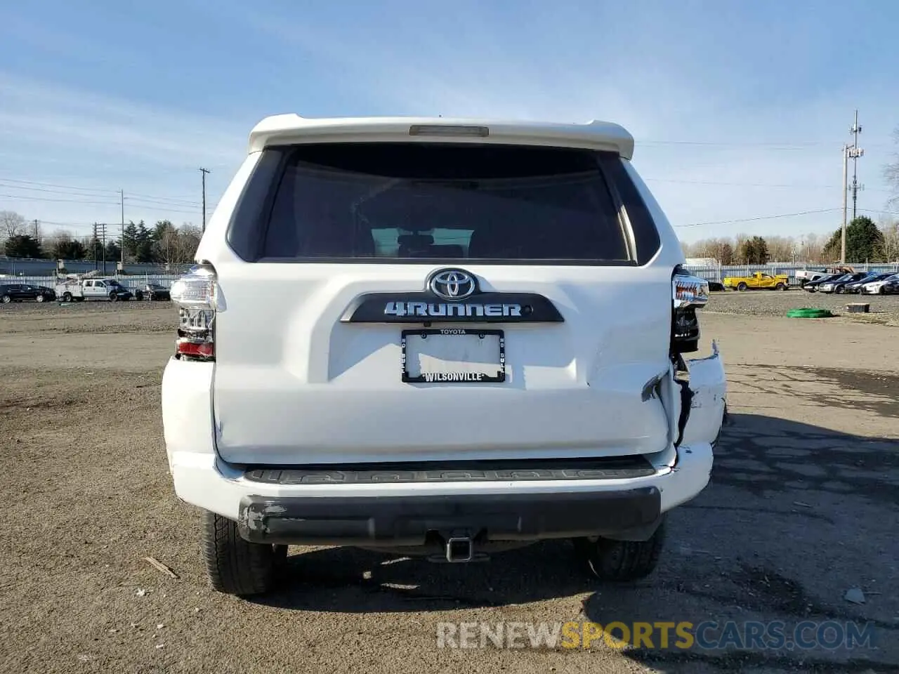 6 fotografías del automóvil dañado JTEBU5JR3K5680064 TOYOTA 4RUNNER 2019