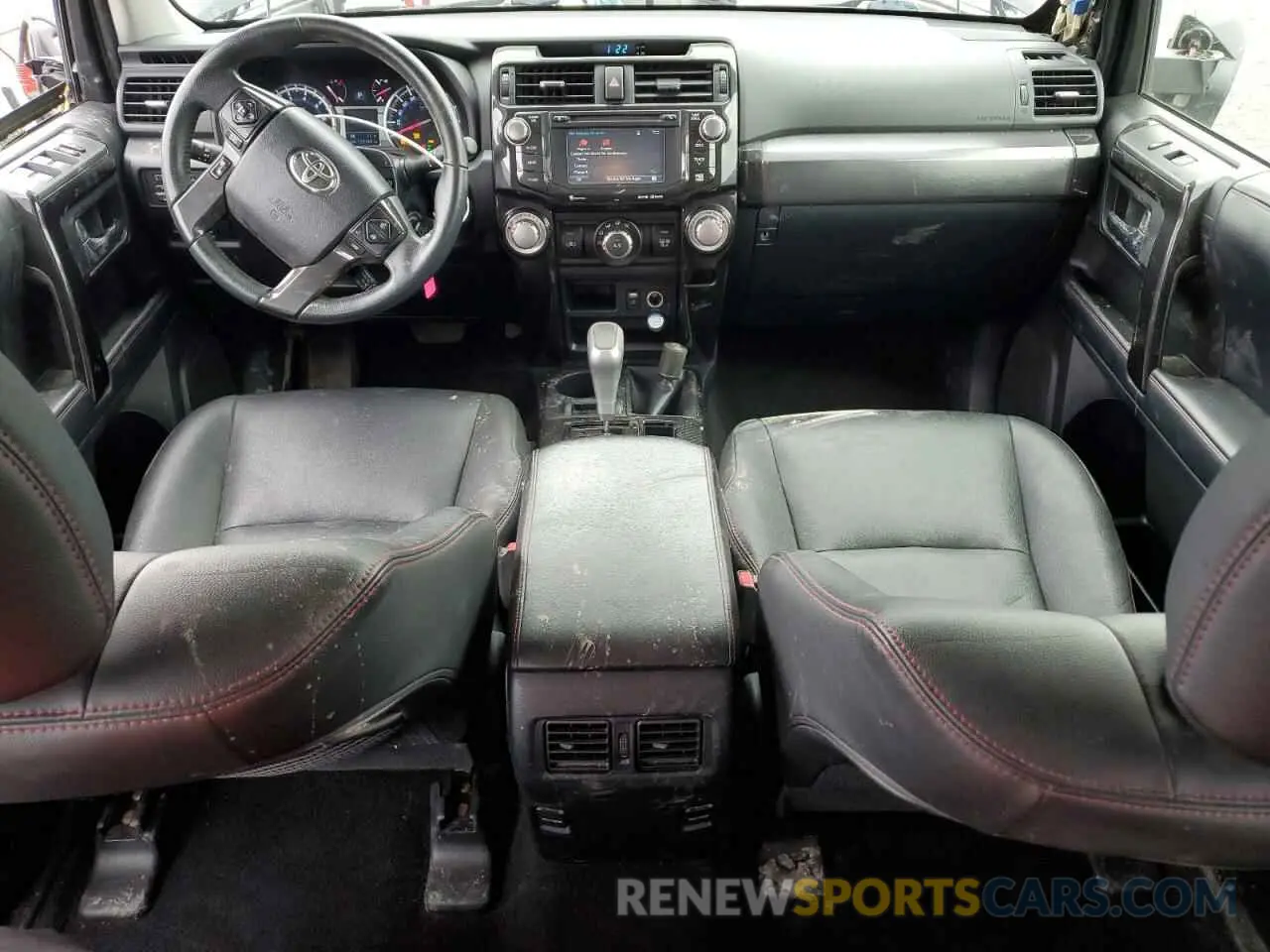 8 fotografías del automóvil dañado JTEBU5JR3K5690349 TOYOTA 4RUNNER 2019