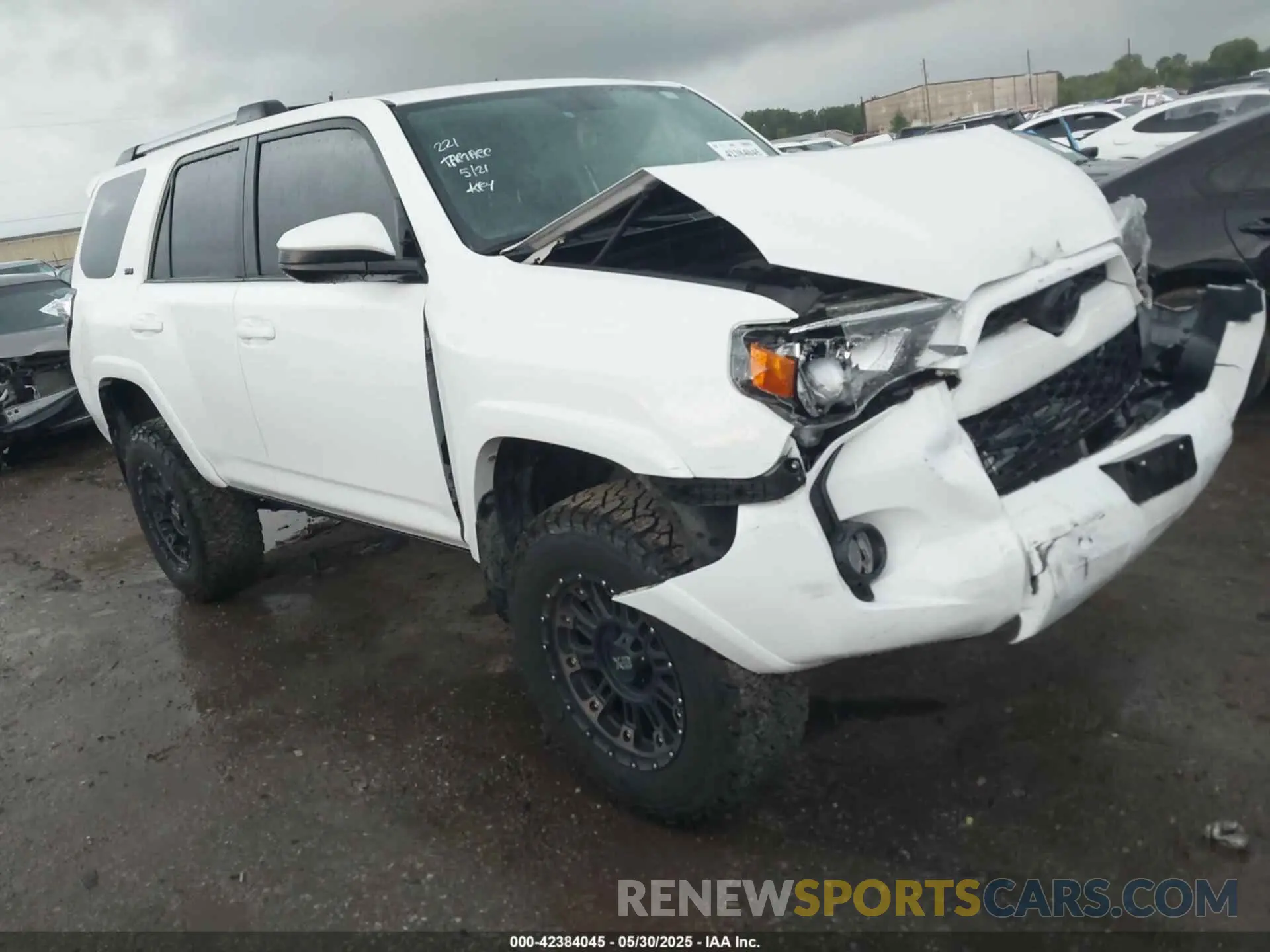 1 fotografías del automóvil dañado JTEBU5JR3K5698385 TOYOTA 4RUNNER 2019