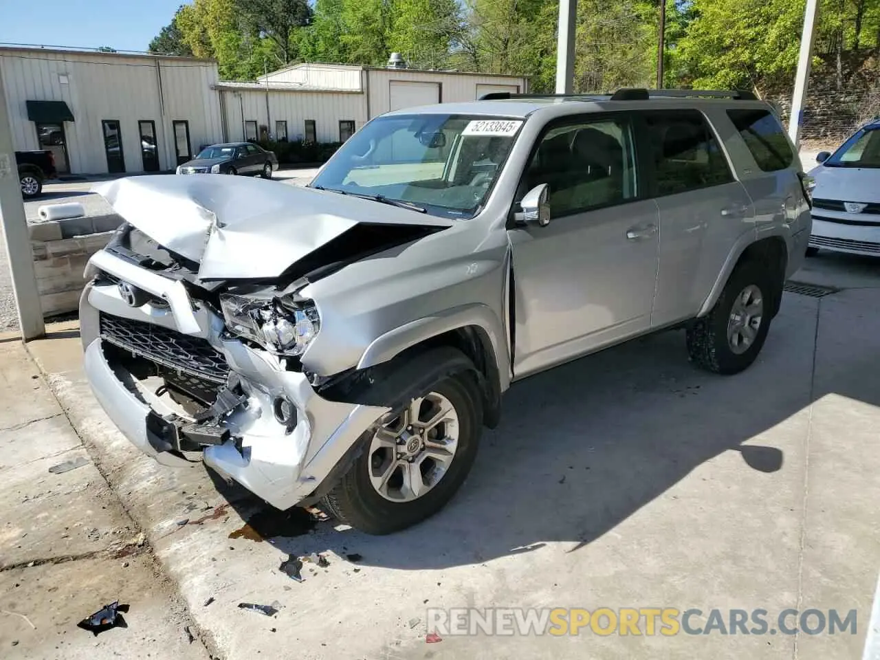 1 fotografías del automóvil dañado JTEBU5JR3K5699925 TOYOTA 4RUNNER 2019