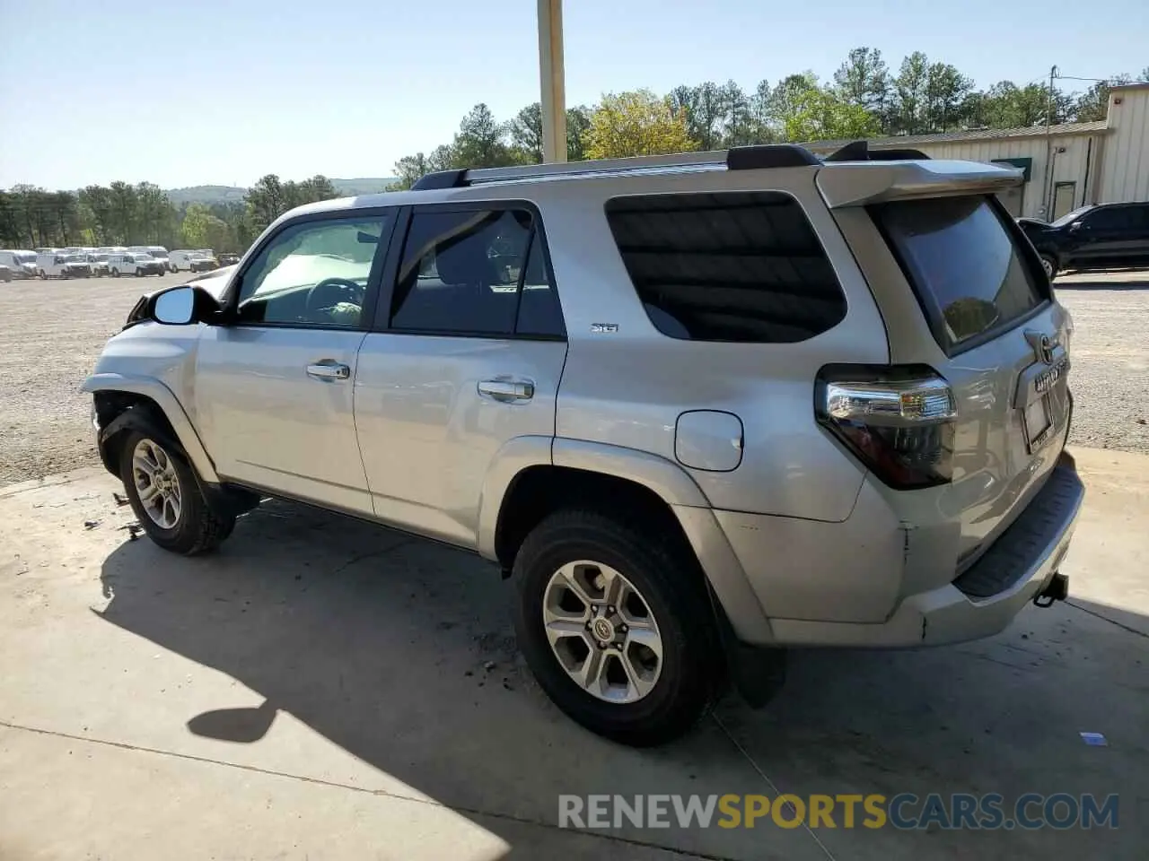 2 fotografías del automóvil dañado JTEBU5JR3K5699925 TOYOTA 4RUNNER 2019