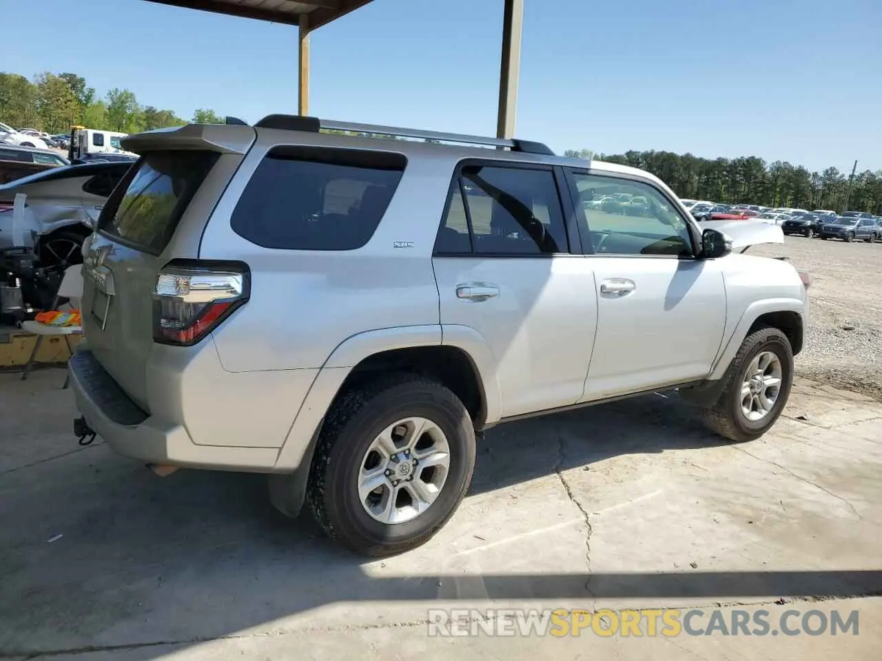3 fotografías del automóvil dañado JTEBU5JR3K5699925 TOYOTA 4RUNNER 2019