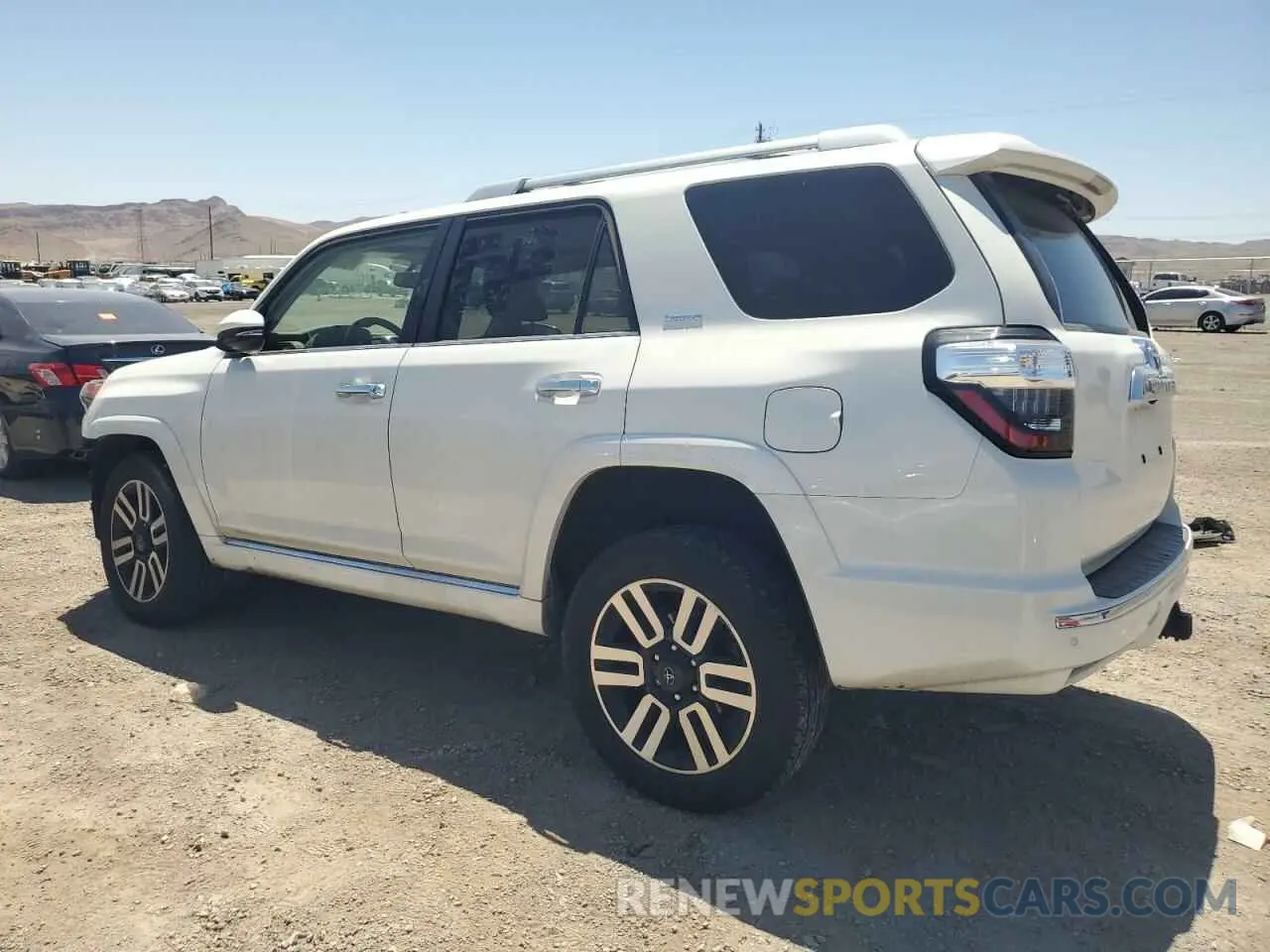 2 fotografías del automóvil dañado JTEBU5JR3K5709711 TOYOTA 4RUNNER 2019
